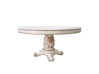 Vendome Dining Table DN01222 Pearl By Acme Furniture