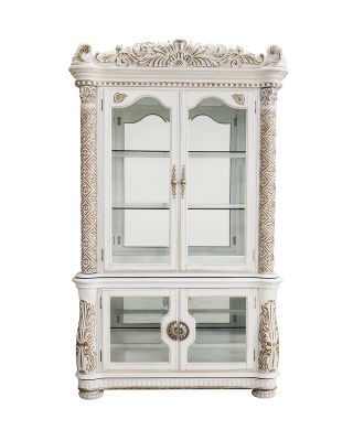 Vendome Curio Cabinet DN01223 Pearl By Acme Furniture