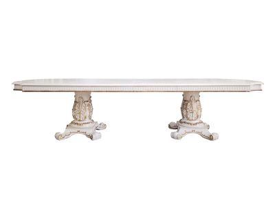 Vendome Dining Table DN01346 Pearl By Acme Furniture