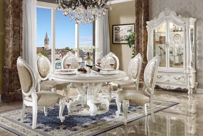 Versailles Dining Table DN01388 Bone By Acme Furniture