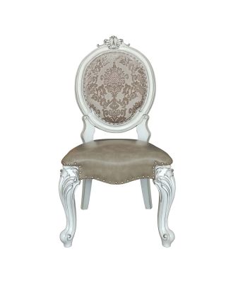 Versailles Side Chair DN01389 Bone By Acme Furniture