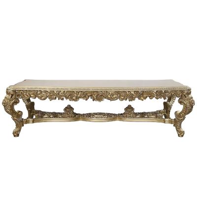 Bernadette Dining Table DN01470 Gold By Acme Furniture