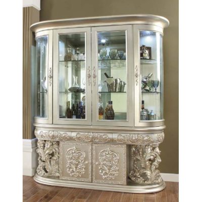 Sandoval Curio Cabinet DN01497 Champagne By Acme Furniture