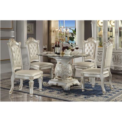 Vendome Dining Table DN01524 Pearl By Acme Furniture