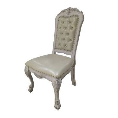 Dresden Side Chair DN01701 Bone By Acme Furniture