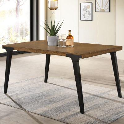 Hillary Dining Table DN02305 Walnut By Acme Furniture