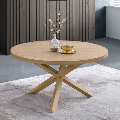 Kasem Dining Table DN02615 Oak By Acme Furniture