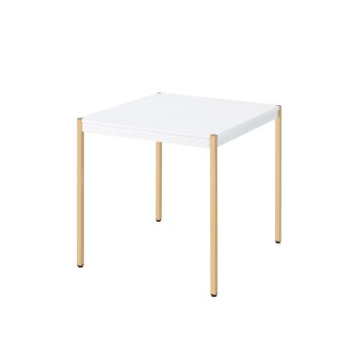 Otrac Coffee & End Table LV00035 White By Acme Furniture