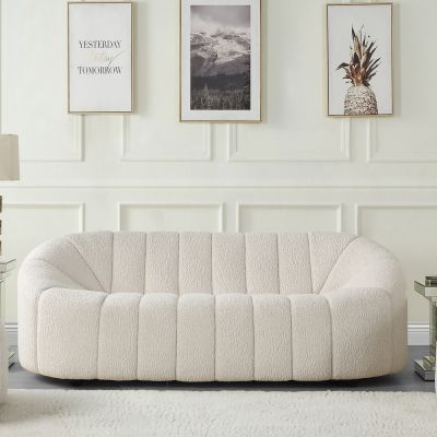 Osmash Sofa LV00229 White By Acme Furniture