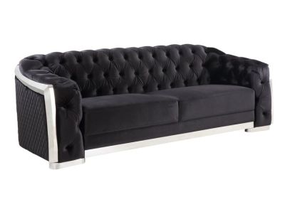 Pyroden Sofa LV00296 Black By Acme Furniture