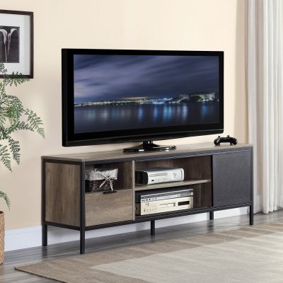 Nantan Tv Stand LV00404 Oak By Acme Furniture