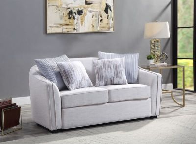 Mahler II Loveseat LV00486 Beige By Acme Furniture