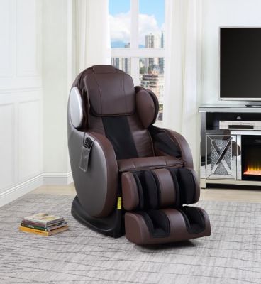 Pacari Massage Chair LV00569 Chocolate By Acme Furniture