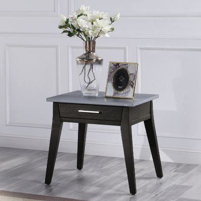 Zemocryss Coffee & End Table LV00609 Brown By Acme Furniture