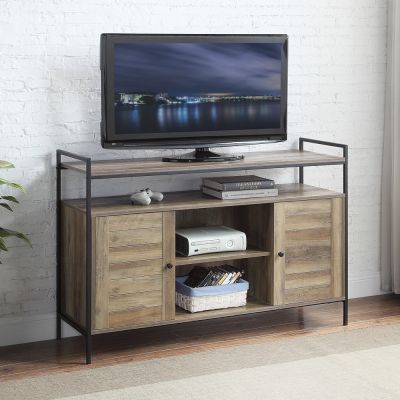 Baina Tv Stand LV00743 Oak By Acme Furniture