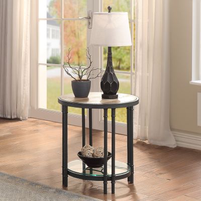 Brantley Coffee & End Table LV00752 Oak By Acme Furniture