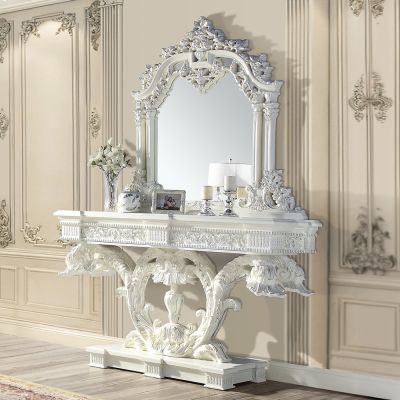 Vanaheim Mirror LV00807 White By Acme Furniture