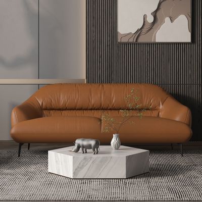 Leonia Sofa LV00937 Cognac By Acme Furniture