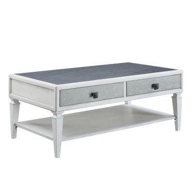 Katia Coffee & End Table LV01052 Gray By Acme Furniture