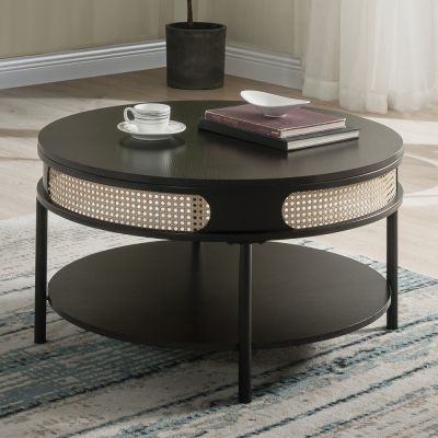 Colson Coffee & End Table LV01076 Black By Acme Furniture