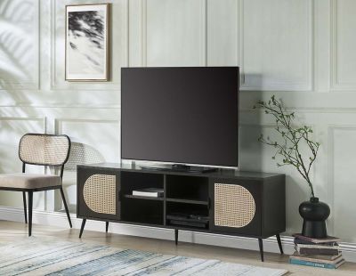 Colson Tv Stand LV01080 Black By Acme Furniture