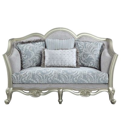 Qunsia Loveseat LV01118 Gray By Acme Furniture