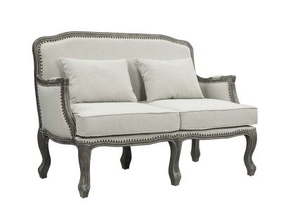 Tania Loveseat LV01131 Cream By Acme Furniture