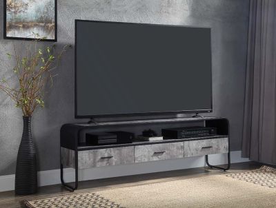 Raziela Tv Stand LV01142 Gray By Acme Furniture