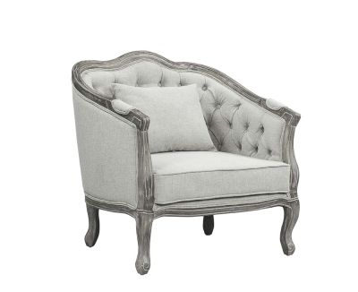 Samael Chair LV01163 Gray By Acme Furniture