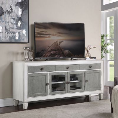 Katia Tv Stand LV01317 Gray By Acme Furniture