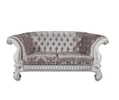 Versailles Loveseat LV01395 Ivory By Acme Furniture