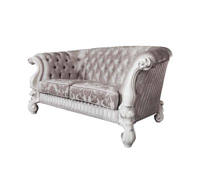 Versailles Loveseat LV01395 Ivory By Acme Furniture