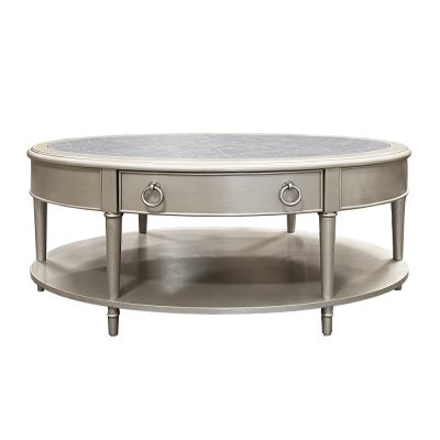 Kasa Coffee & End Table LV01502 Champagne By Acme Furniture