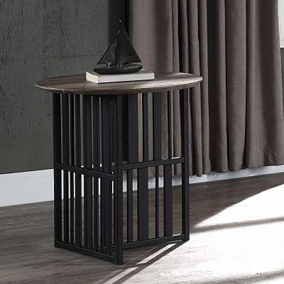 Zudora Coffee & End Table LV01752 Oak By Acme Furniture