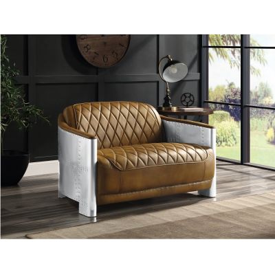 Sedna Loveseat LV01985 Brown By Acme Furniture