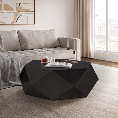 Hanniel Coffee & End Table LV02775 Black By Acme Furniture