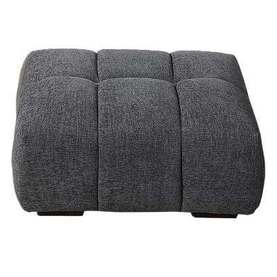 Chloris Ottoman LV02841 Gray By Acme Furniture