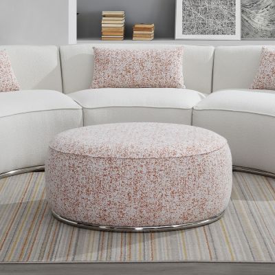 Sahara Ottoman LV03011 Pink By Acme Furniture