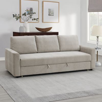 Leira Sleeper Sofa LV03490 Beige By Acme Furniture