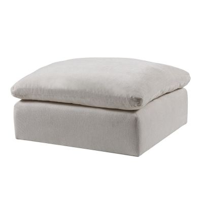 Naveen Ottoman LV55132 Ivory By Acme Furniture