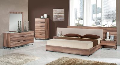 Nova Domus Matteo Italian Modern Walnut Chest