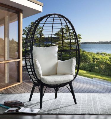 Penelope Outdoor Chair OT01098 Gray By Acme Furniture