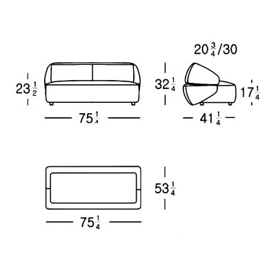 Divani Casa Lerner - Modern Light Grey Fabric Sofa Bed