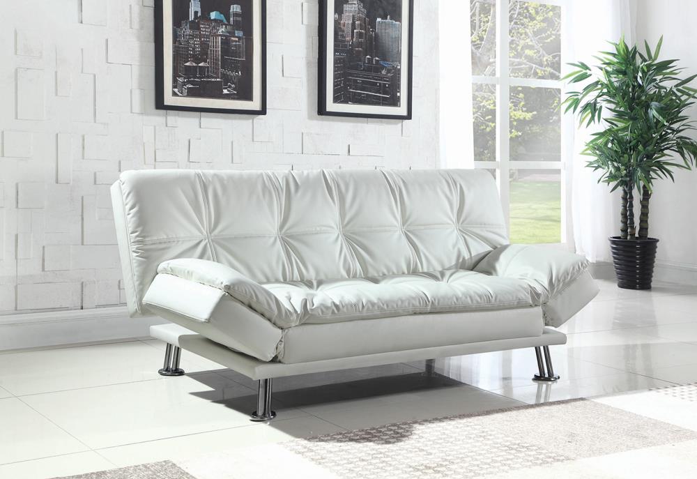 coaster dilleston upholstered sofa bed