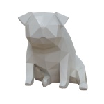 dog vgth 78017 white sculpture 1