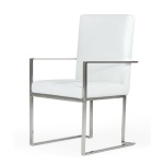 fowler vgvc 77351 white dining chair 1