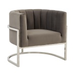 landau vgrh 77643 grey lounge chair 1