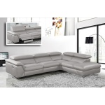 maine vgkn 78093 grey sectional sofa 1
