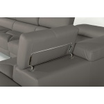 quebec vgkn 77885 grey sectional sofa 7