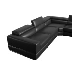 undefined vgca 78544 black sectional sofa 4